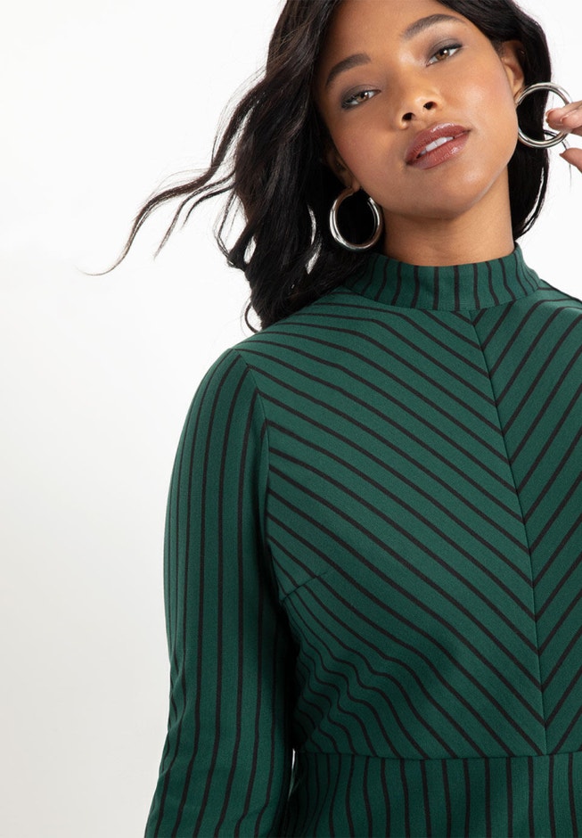Oversized Rounded Hoop Earrings image number 1