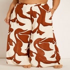 Gabi Fresh Swim x ELOQUII Wide Leg Coverup Pant image number null