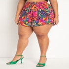 Printed Easy Coverup Shorts image number null