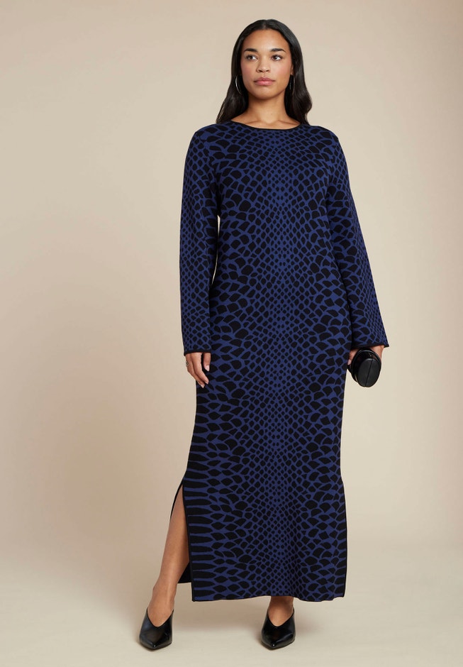 Wide Sleeve Sweater Dress image number 0