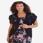 Plus Size Sleveless Hand-Crinkled Button-Front A-Line Maxi &ndash; Curvy Breezy Dress image number null