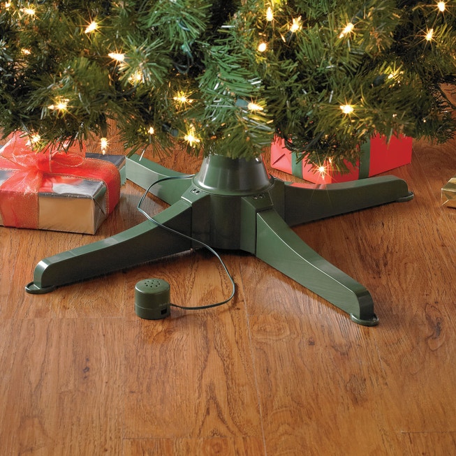 Musical Rotating Christmas Tree Stand image number null
