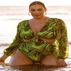 Mixed Media Cutout  Swimsuit image number null