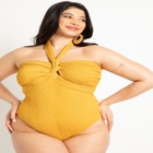 Braided Halter Swimsuit image number null