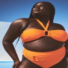 Gabi Fresh Swim x ELOQUII Halter Tie Bikini Top image number null