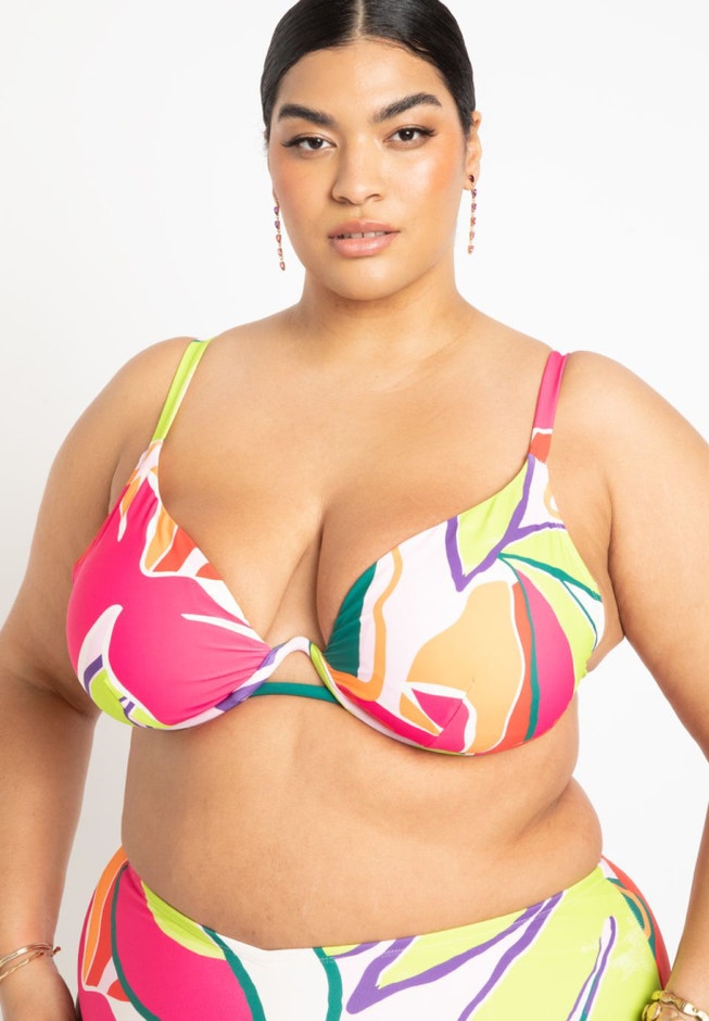 Gabi Fresh Swim x ELOQUII Underwire Bikini Top image number 1