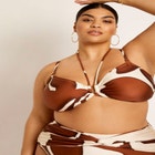 Gabi Fresh Swim x ELOQUII U-Wire Detail Bikini Top image number null