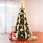 Fully Decorated Pre-Lit 6FT Pop-Up Christmas Tree image number null
