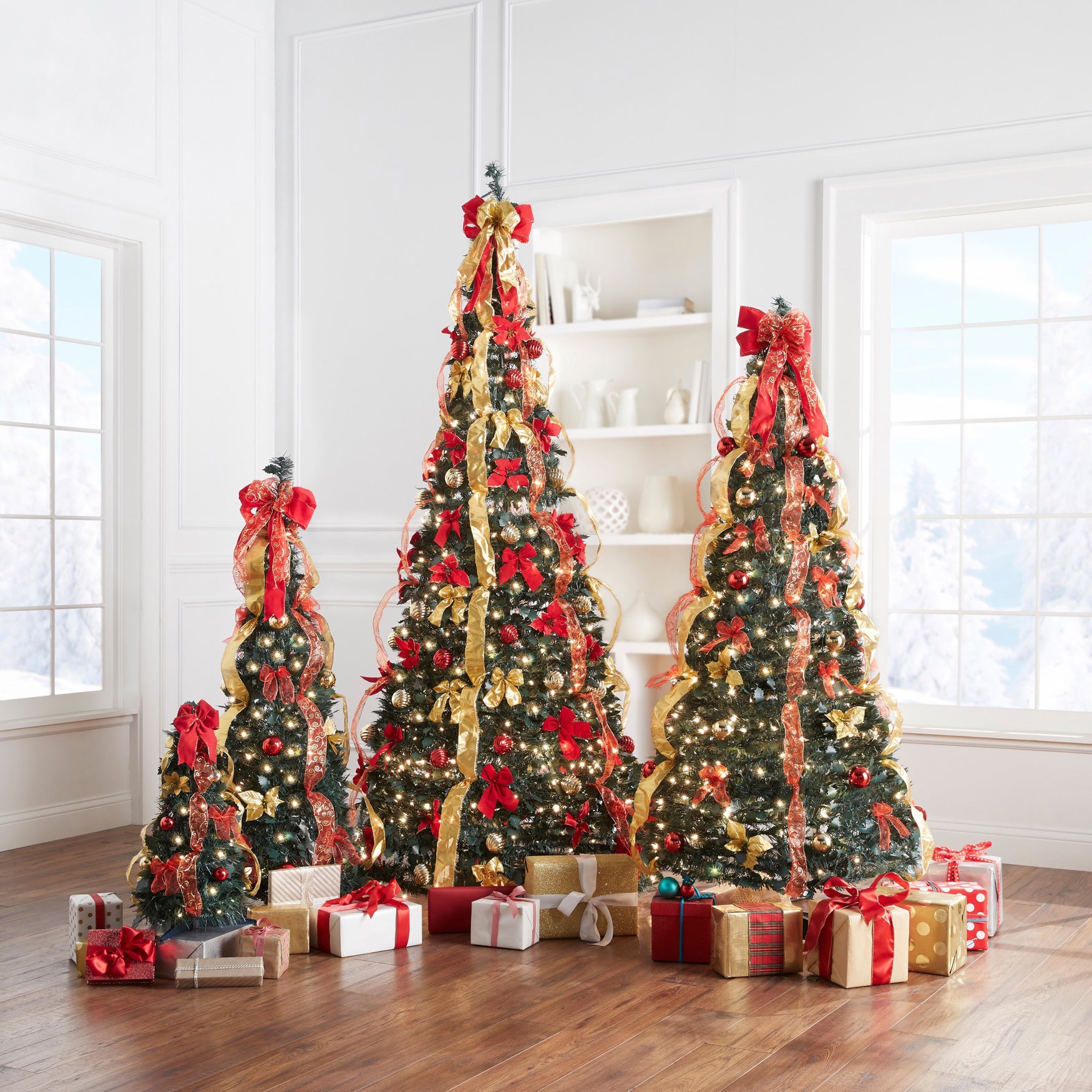 Fully Decorated Pre-Lit 6FT Pop-Up Christmas Tree image number 7