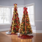 Fully Decorated Pre-Lit 6FT Pop-Up Christmas Tree image number null