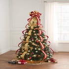 Fully Decorated Pre-Lit 6FT Pop-Up Christmas Tree image number null