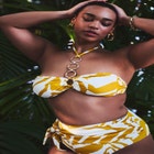 Convertible Ring Detail Bikini Top image number null