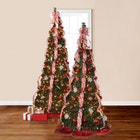 Fully Decorated Pre-Lit 7&frac12;' Pop-Up Christmas Tree image number null