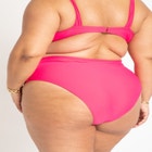 Gabi Fresh Swim x ELOQUII Super High Waisted Bikini Bottom with Overlay Front image number null