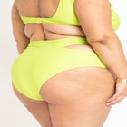 Gabi Fresh Swim x ELOQUII Asymmetrical Super High Waisted Bikini Bottom image number null