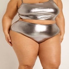 Gabi Fresh Swim x ELOQUII High Waisted Bikini Bottom image number null