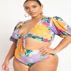 High Waisted Bikini Bottom image number null