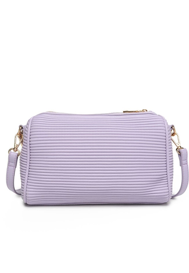 Ribbed Detail Crossbody with Chain - Extended Length image number 2