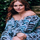 ELOQUII Elements Smocked Off The Shoulder Top image number null