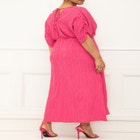 ELOQUII Elements Dolman Sleeve Maxi Dress image number null