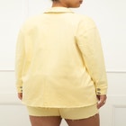 ELOQUII Elements Oversized Shacket With Unfinished Hem image number null
