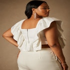 Bridal by ELOQUII Ruffle Bustier image number null