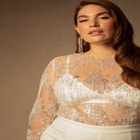 Bridal by ELOQUII Satin Bralette image number null