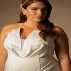 Bridal by ELOQUII Satin Mermaid Gown image number null