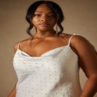 Bridal by ELOQUII Strappy Mini Dress image number null