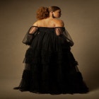 Bridal by ELOQUII Tulle Bustier Ball Gown image number null