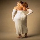 Bridal by ELOQUII Sequin Column Dress image number null