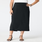 Ultrasmooth&reg; Fabric Midi Skirt image number null