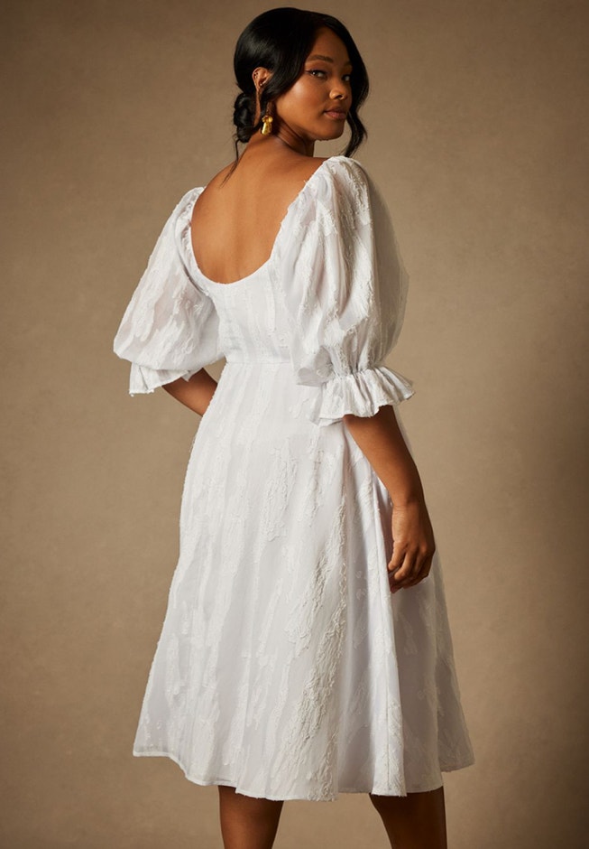 Bridal by ELOQUII Sweetheart Neck Dress image number 2