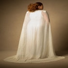 Bridal by ELOQUII Embellished Cape Gown image number null