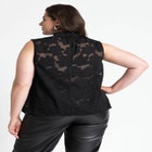 Jacquard Sleeveless Top image number null