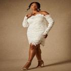 Bridal by ELOQUII Floral Mini Dress image number null