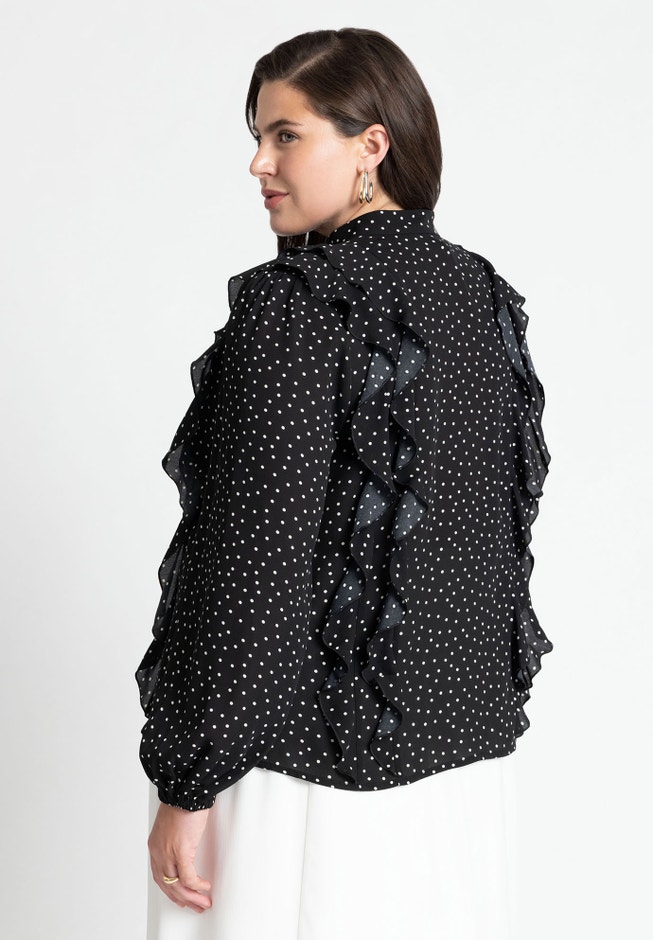 Ruffle Detail Blouse image number 1