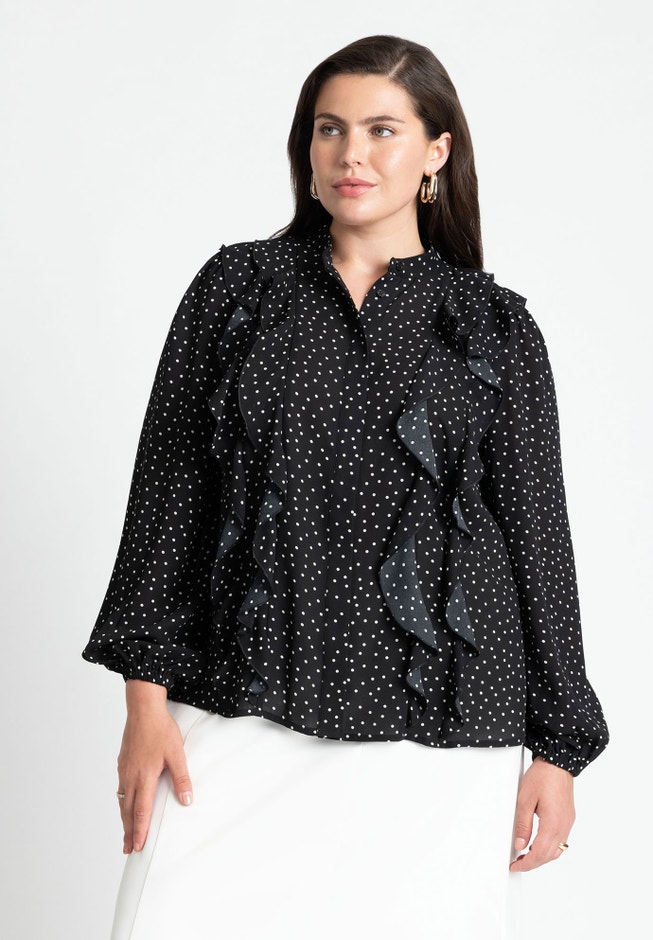 Ruffle Detail Blouse image number 0