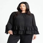 Tiered Ruffle Top image number null