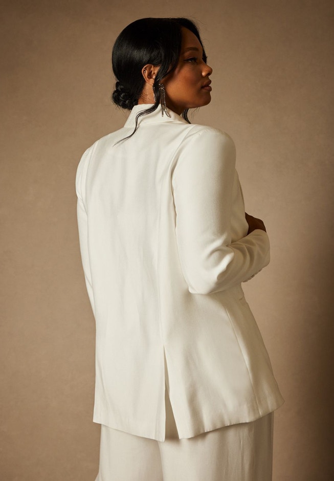 Bridal by ELOQUII One Button Blazer image number 1
