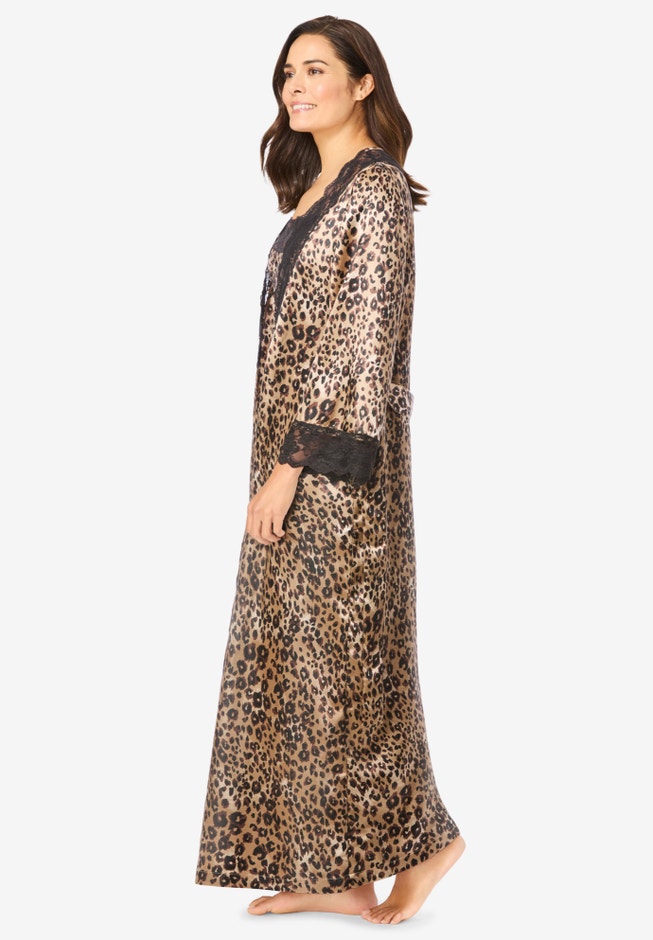 The Luxe Satin Long Peignoir Set image number 2