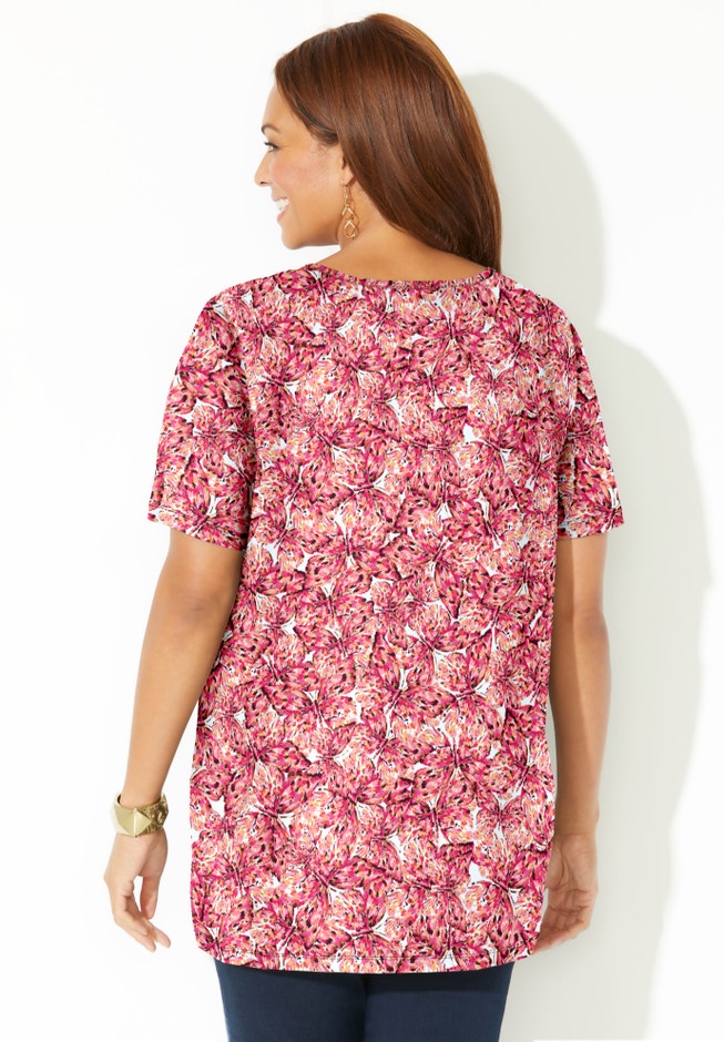 Easy Fit Teardrop Tunic image number 1