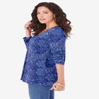 Plus Size Ultimate Long Sleeve V Neck Tee image number null