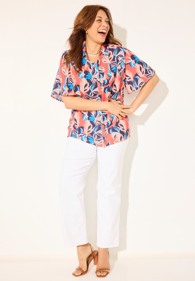 Timeless Short Sleeve Blouse image number 2