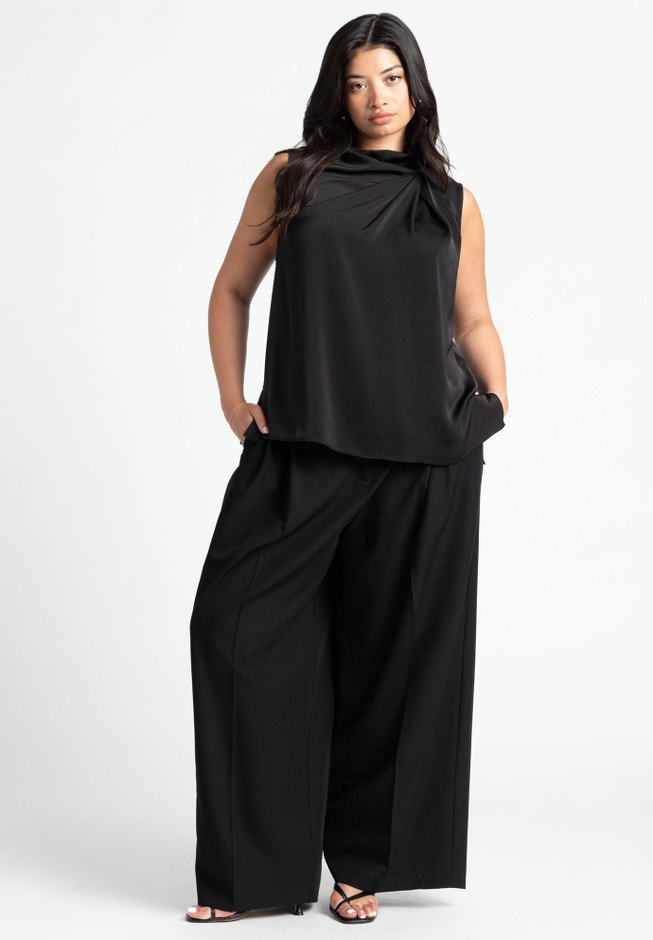 Asym Draped Top image number null