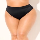 High Waist Cheeky Tummy Control Swim Brief image number null