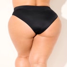 High Waist Cheeky Tummy Control Swim Brief image number null