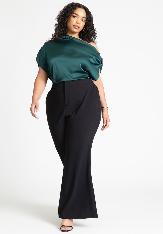 Flare Leg Trouser image number null