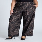 Lace Wide Leg Trouser image number null