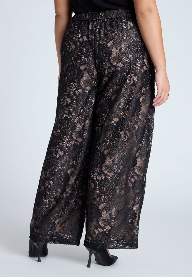 Lace Wide Leg Trouser image number 2